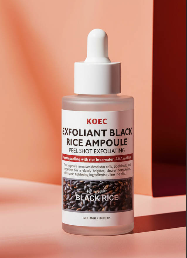 Rice Ampoule Exfoliating Essence Glow Rice Peeling Ampoule Soft Exfoliating