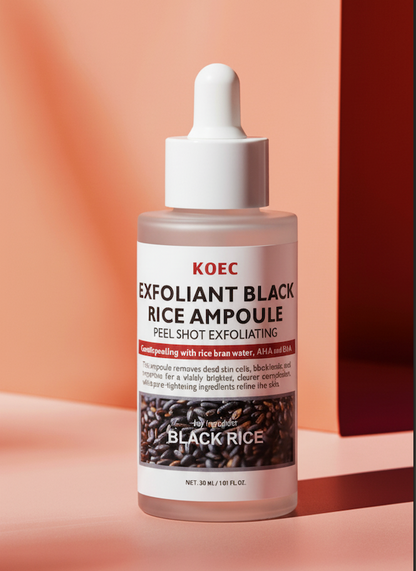 Rice Ampoule Exfoliating Essence Glow Rice Peeling Ampoule Soft Exfoliating