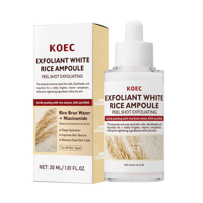 Rice Ampoule Exfoliating Essence Glow Rice Peeling Ampoule Soft Exfoliating